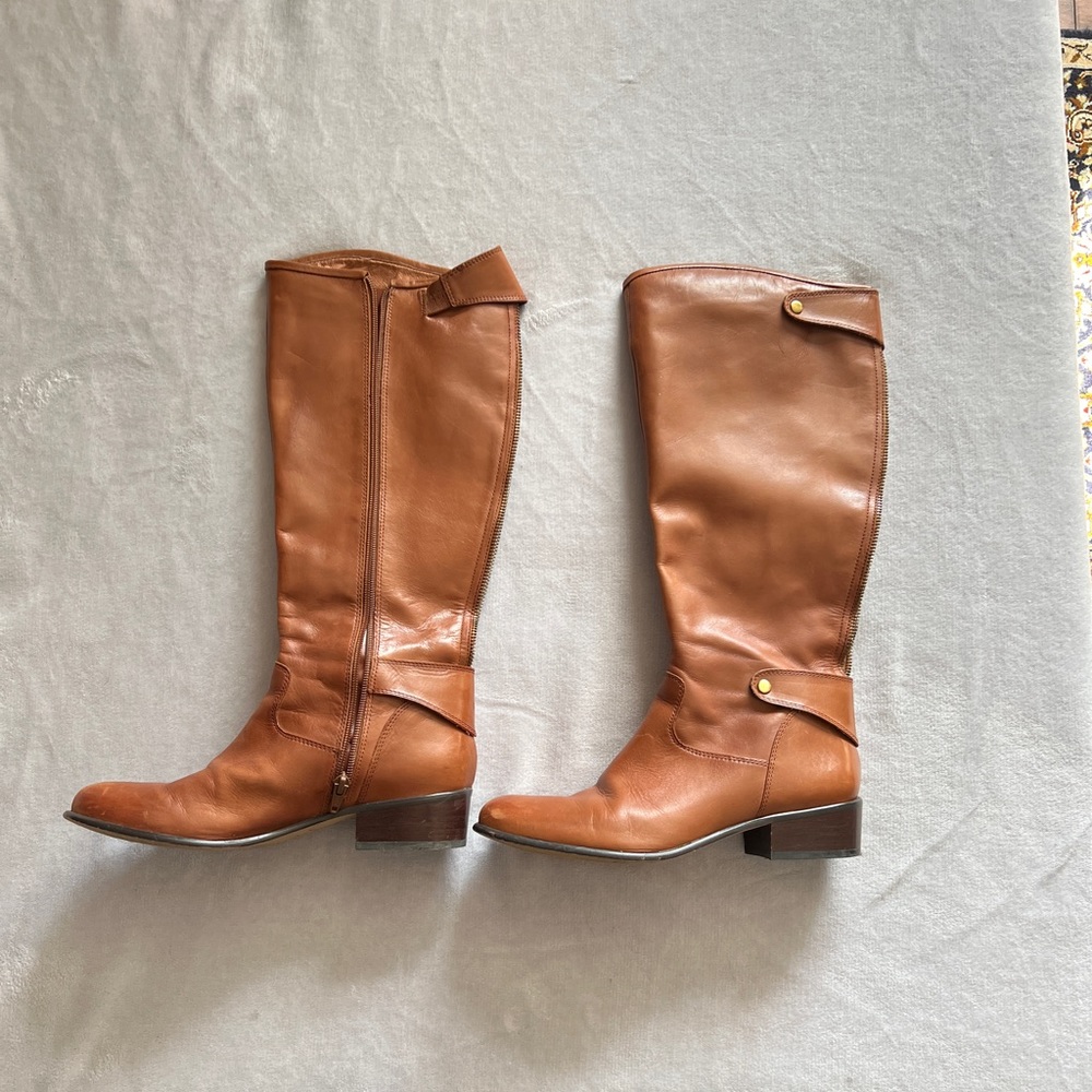 Corso Como Leather Saddle Color Boot 8M